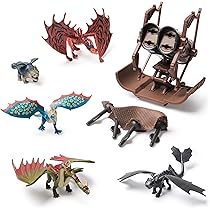 Dreamworks Dragons How to Train Your Dragon, 5-Pack Dragon Catcher